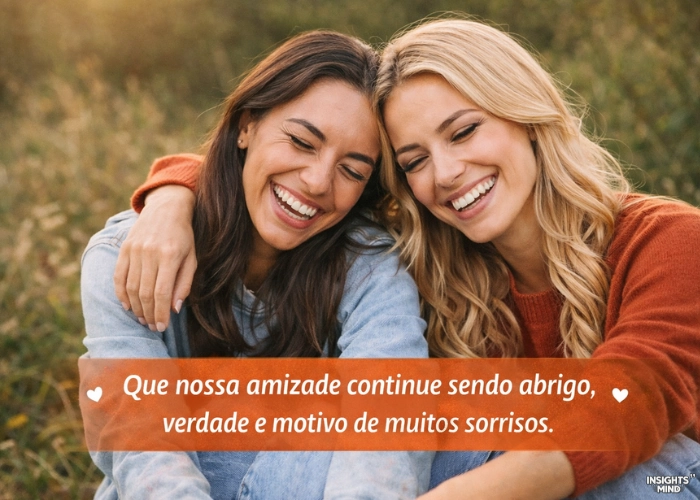 Frases curtas de amizade para compartilhar