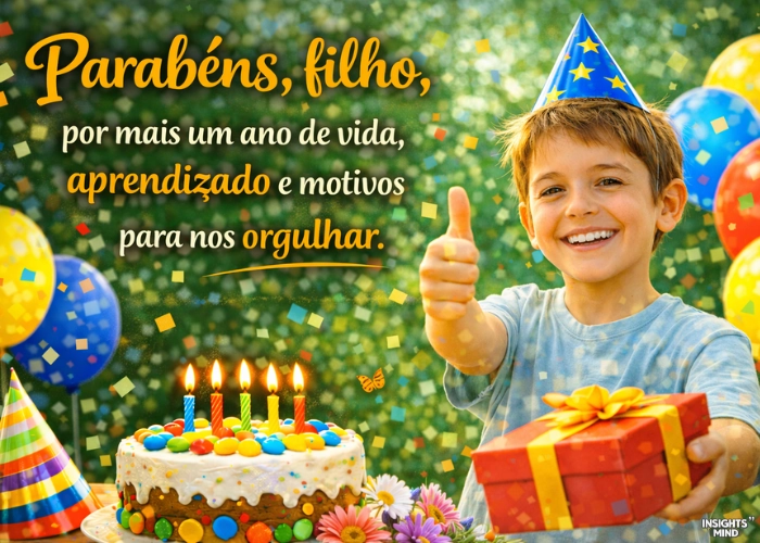 Frases de aniversário para filho cheias de amor e orgulho