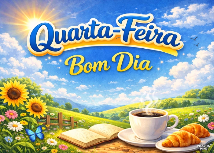 Frases de bom dia quarta-feira para compartilhar