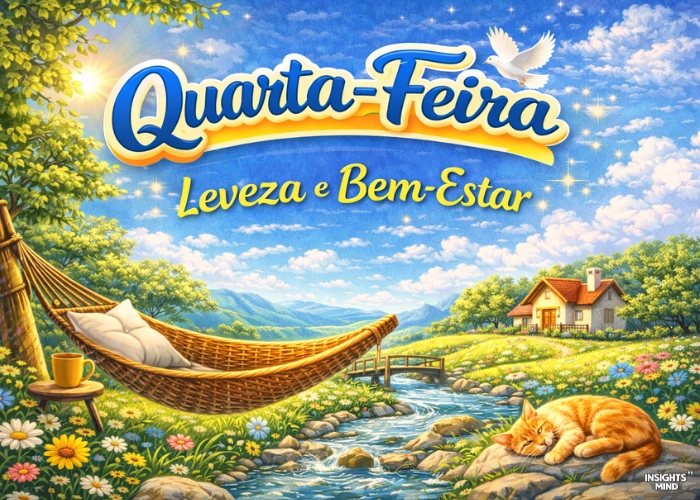 Frases de quarta-feira com leveza para compartilhar