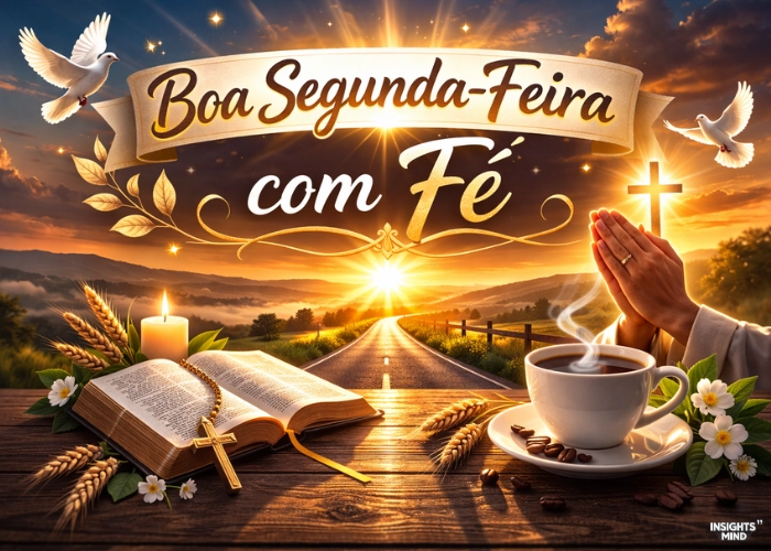 Frases de boa segunda feira com fé