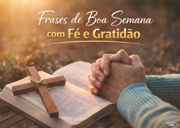 Frases de boa semana com fé e gratidão para fortalecer o coração