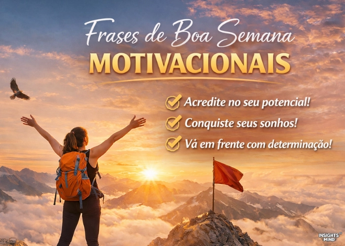 Frases de boa semana motivacionais para começar com energia positiva