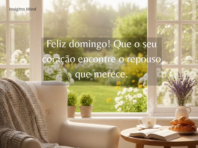 Frases de Feliz Bom Dia de Domingo