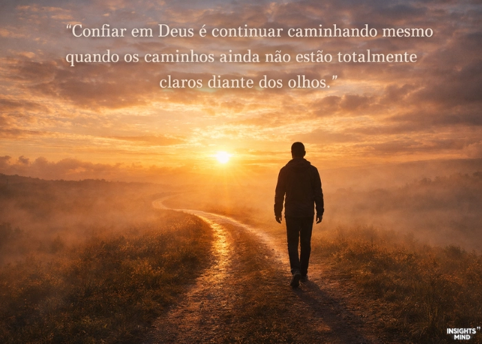 Frases de confiança em Deus e proteção para transmitir segurança e paz