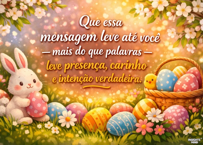 Feliz Páscoa: mensagens lindas para compartilhar