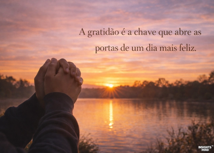 Frases de gratidão pela vida ao amanhecer para compartilhar