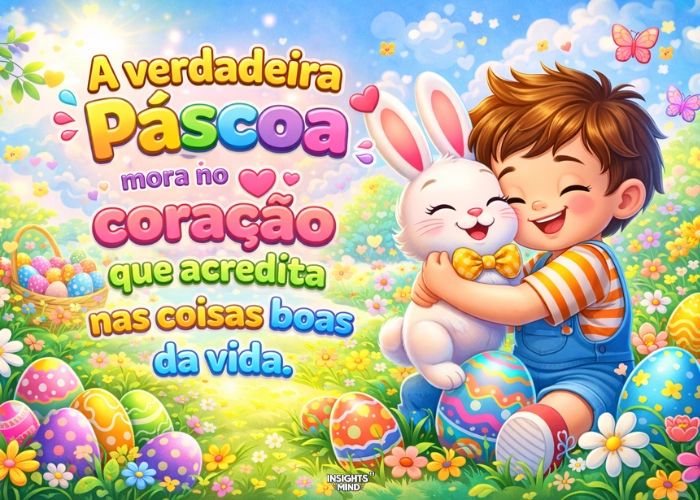 Frases bonitas de Páscoa infantil para compartilhar
