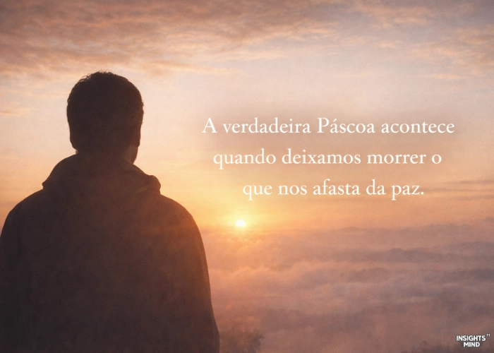 Refletir na Páscoa é se aproximar da paz da fé e da verdade interior