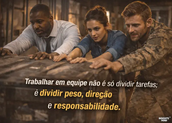 Frases motivacionais para trabalho em equipe para compartilhar