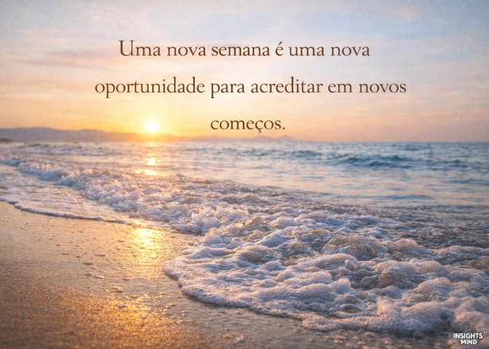Frases de fé para começar a semana
