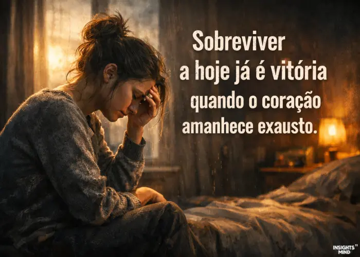 Frases para dias difíceis e silenciosos com força e esperança