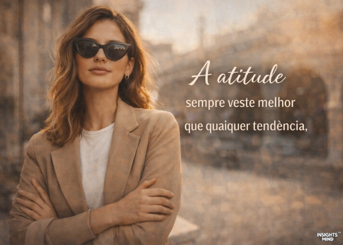 Frases para foto estilosa com atitude e elegância
