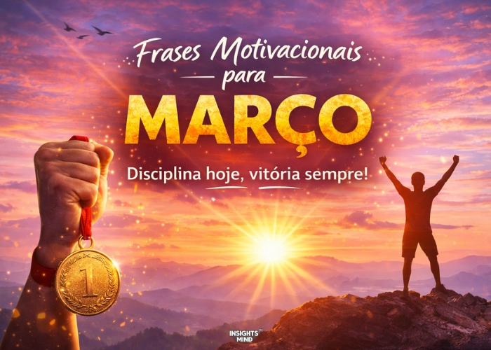 Frases motivacionais para março para manter o foco