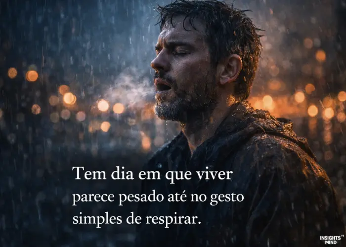 Frases profundas para aliviar o coração cansado