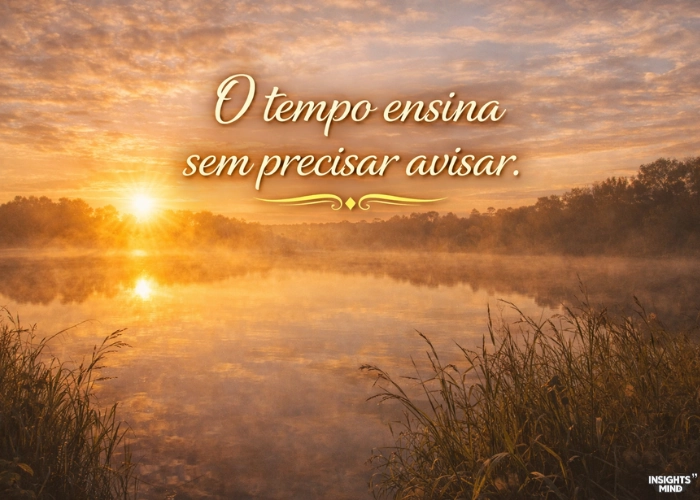 Frases sobre amadurecer com o tempo para compartilhar