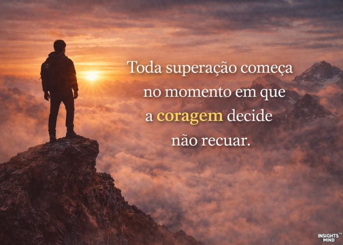 Frases de coragem para enfrentar desafios com equilíbrio