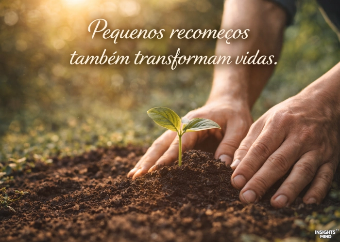 Frases de recomeço e superação