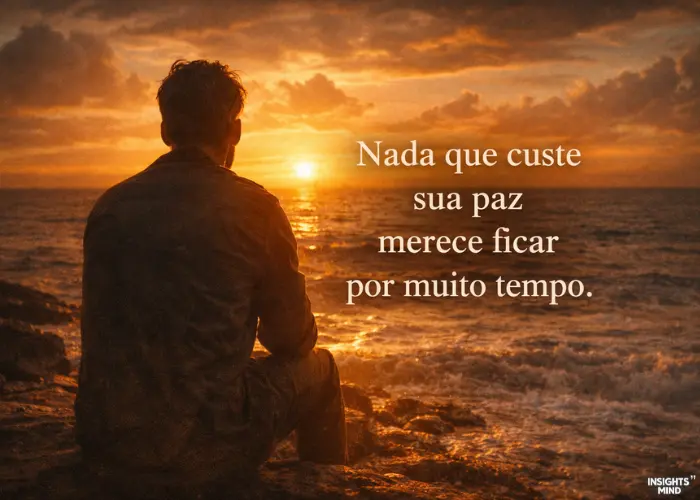 Frases sobre paz interior e leveza para acalmar a mente