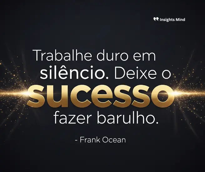 Frase de sucesso
