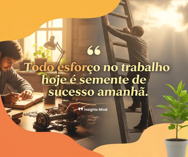 Frase motivacional de trabalho 25