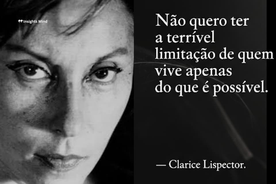 Frase de Clarice Lispector – número 43