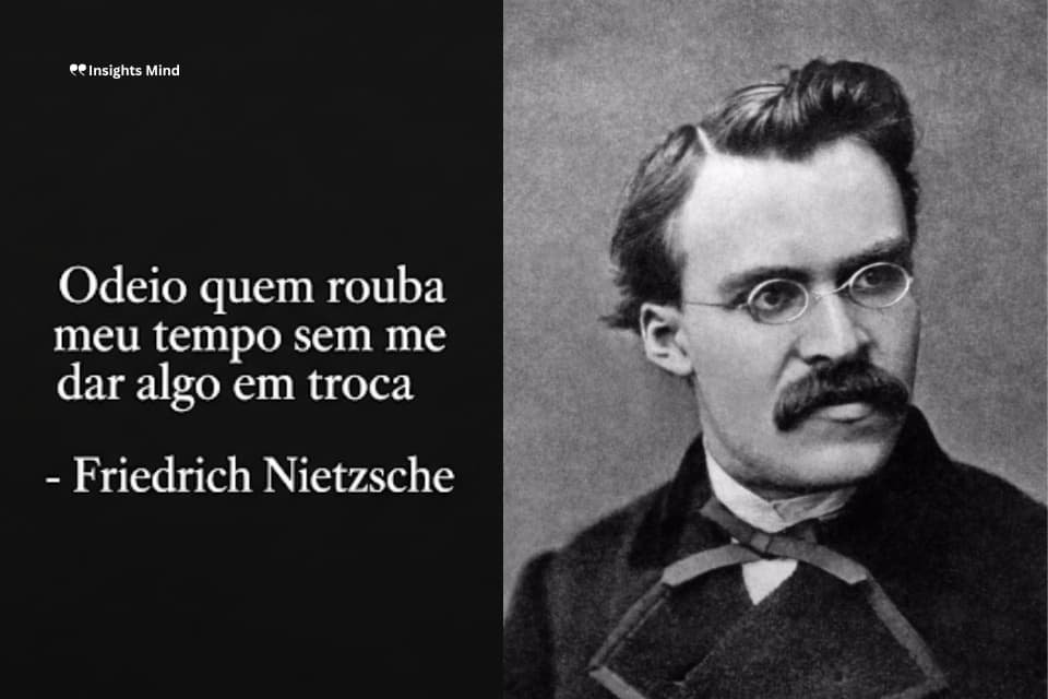 Frase de Nietzsche sobre tempo