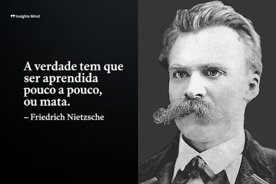 Frase de Nietzsche sobre verdade e impacto