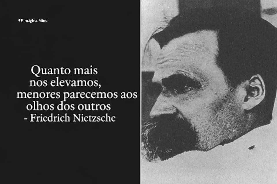 Frase de Nietzsche sobre elevação pessoal