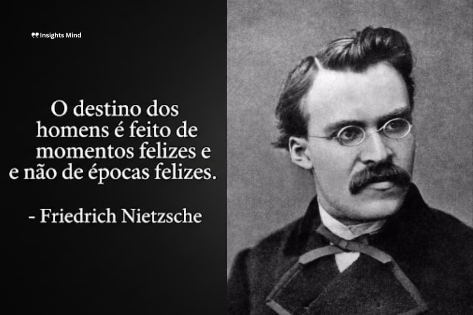 Frase de Nietzsche sobre felicidade