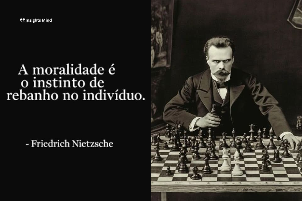 Frase de Nietzsche sobre moral