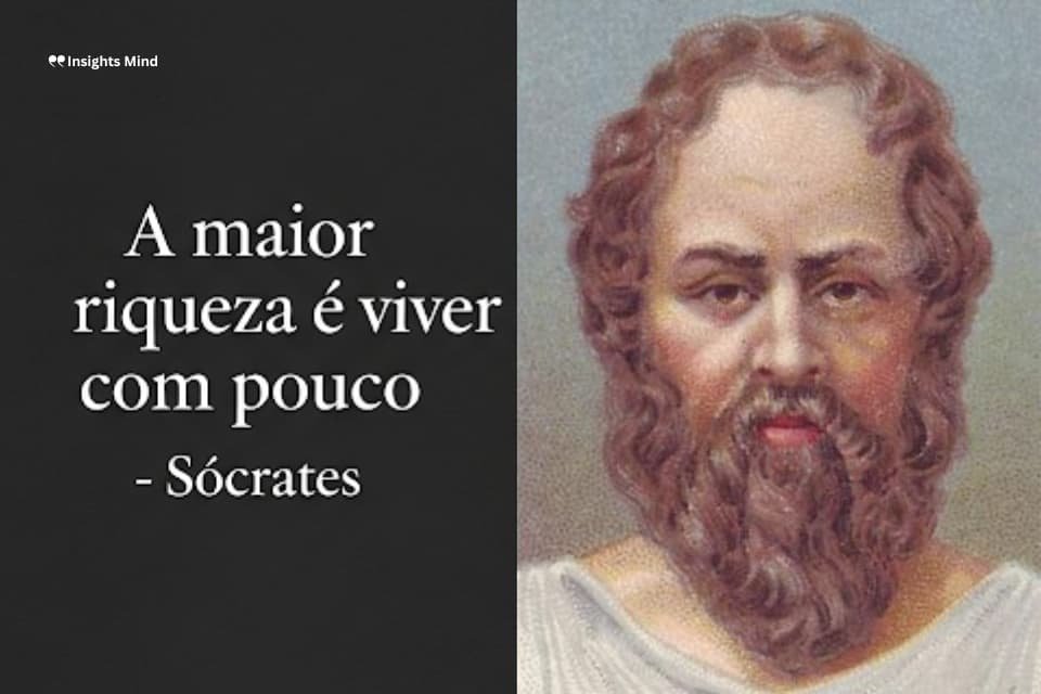 Frase de Sócrates sobre simplicidade