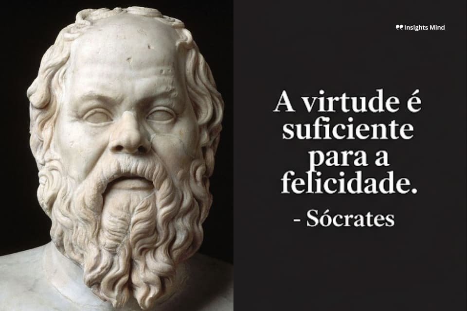 Frase de Sócrates sobre virtude