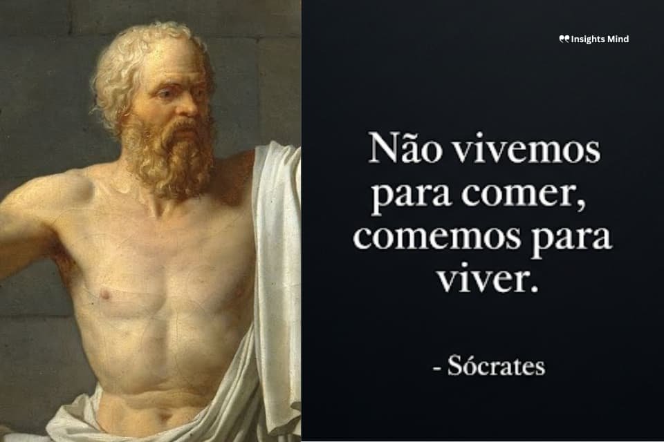 Frase de Sócrates sobre simplicidade