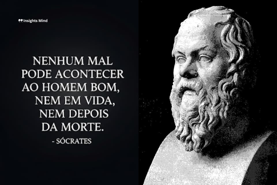 Frase de Sócrates sobre o bem