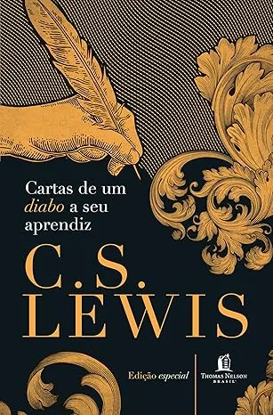 Capa do livro Cartas de um Diabo a seu Aprendiz, de C. S. Lewis