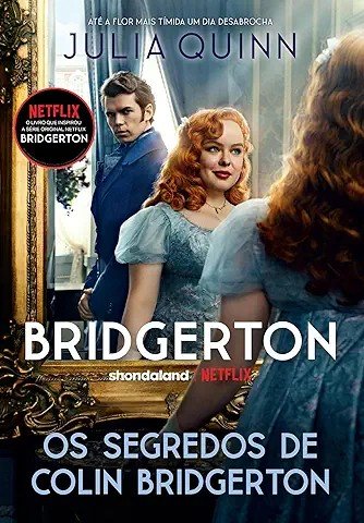 Capa do livro Os Segredos de Colin Bridgerton, de Julia Quinn