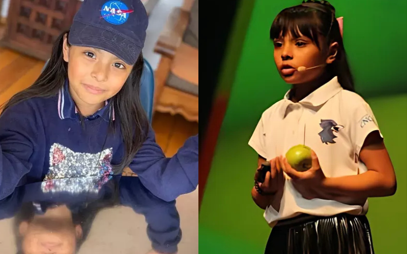 Adhara Pérez menina prodígio