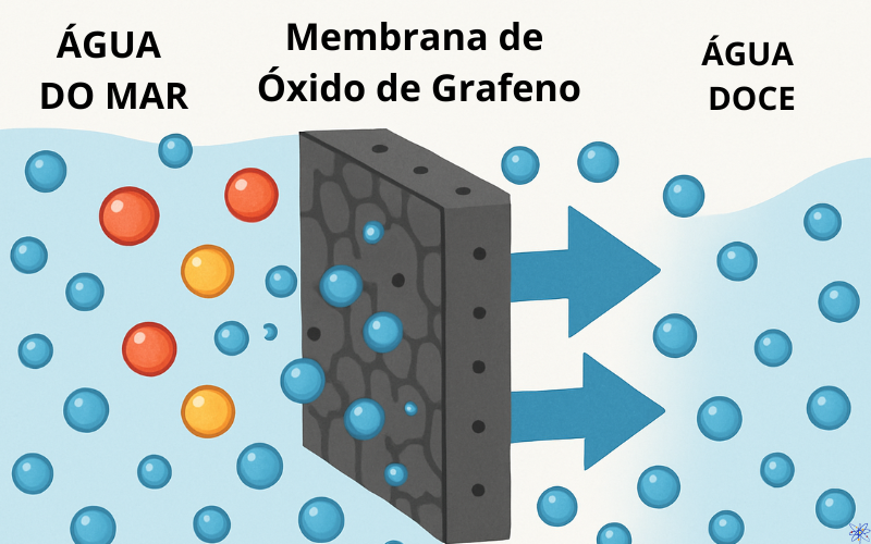 membrana óxido de grafeno